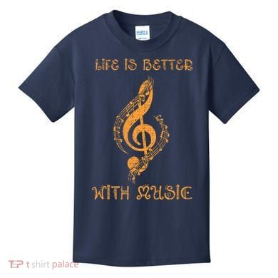 Musical Sheet Musical Note Melody Harmony Musician Kids T-Shirt