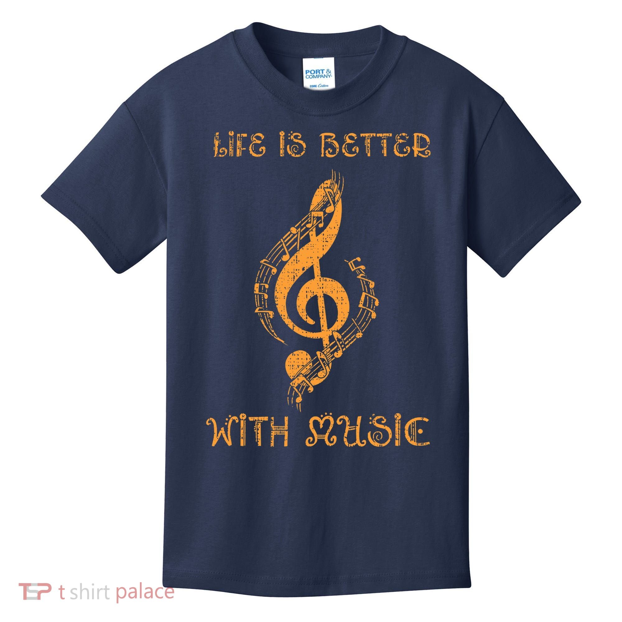 Musical Sheet Musical Note Melody Harmony Musician Kids T-Shirt