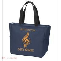 Musical Sheet Musical Note Melody Harmony Musician Tote Bag thumb 3
