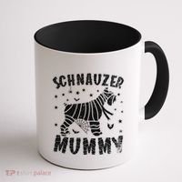 Miniature Schnauzer Mummy Halloween Gift Coffee Mug thumb 1