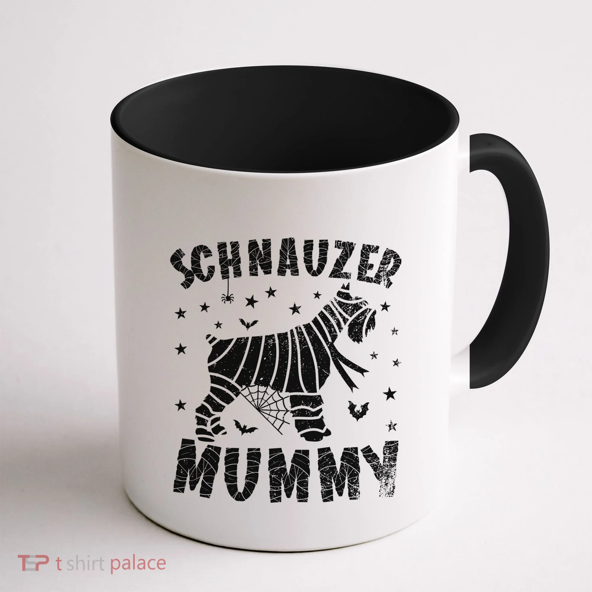 Miniature Schnauzer Mummy Halloween Gift Coffee Mug