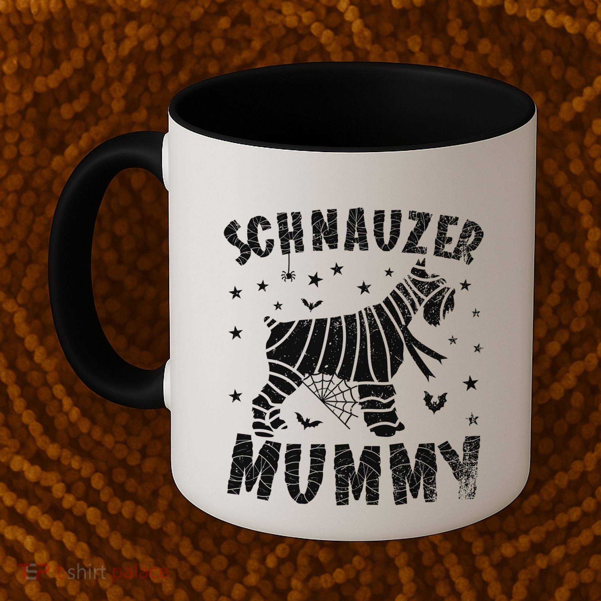 Miniature Schnauzer Mummy Halloween Gift Coffee Mug