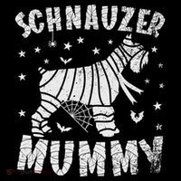 Miniature Schnauzer Mummy Halloween Gift Ornament thumb 1