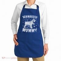Miniature Schnauzer Mummy Halloween Gift Apron thumb 2