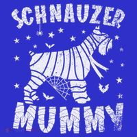 Miniature Schnauzer Mummy Halloween Gift Apron thumb 3