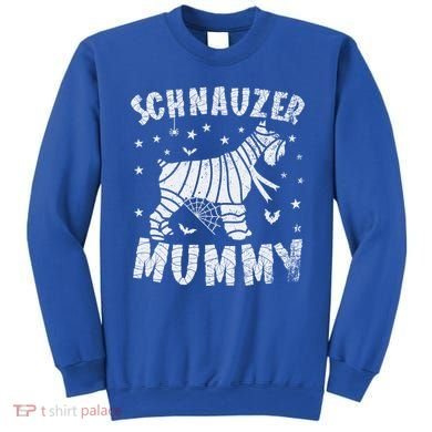 Miniature Schnauzer Mummy Halloween Gift Sweatshirt
