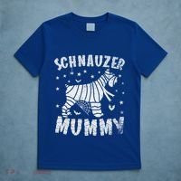 Miniature Schnauzer Mummy Halloween Gift T-Shirt thumb 5