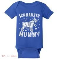 Miniature Schnauzer Mummy Halloween Gift Baby Bodysuit thumb 0