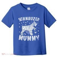 Miniature Schnauzer Mummy Halloween Gift Toddler T-Shirt thumb 0
