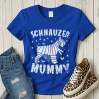 Miniature Schnauzer Mummy Halloween Gift Women's T-Shirt thumb 3