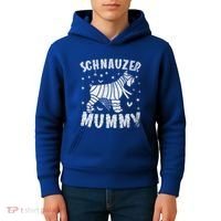 Miniature Schnauzer Mummy Halloween Gift Kids Hoodie thumb 4