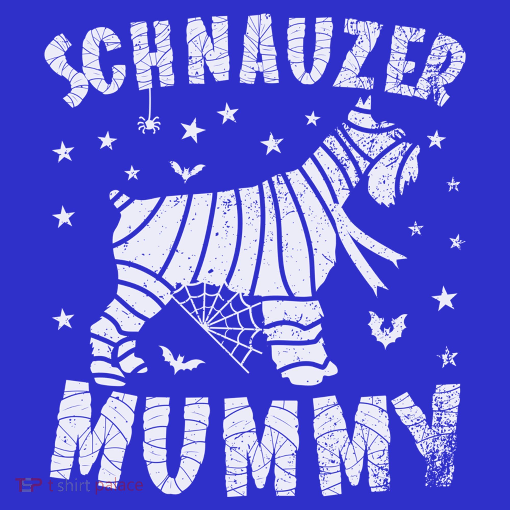 Miniature Schnauzer Mummy Halloween Gift Kids Long Sleeve Shirt