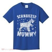 Miniature Schnauzer Mummy Halloween Gift Kids T-Shirt thumb 0