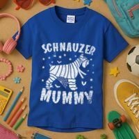 Miniature Schnauzer Mummy Halloween Gift Kids T-Shirt thumb 3