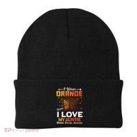 Multiple Sclerosis Ms Warrior I Wear Orange Auntie Gift Beanie thumb 0