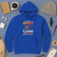 Multiple Sclerosis Ms Warrior I Wear Orange Auntie Gift Hoodie thumb 3