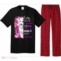 Miniature Schnauzer Mom Funny Valentines Day Dog Lovers Gift Pajama Set thumb 0