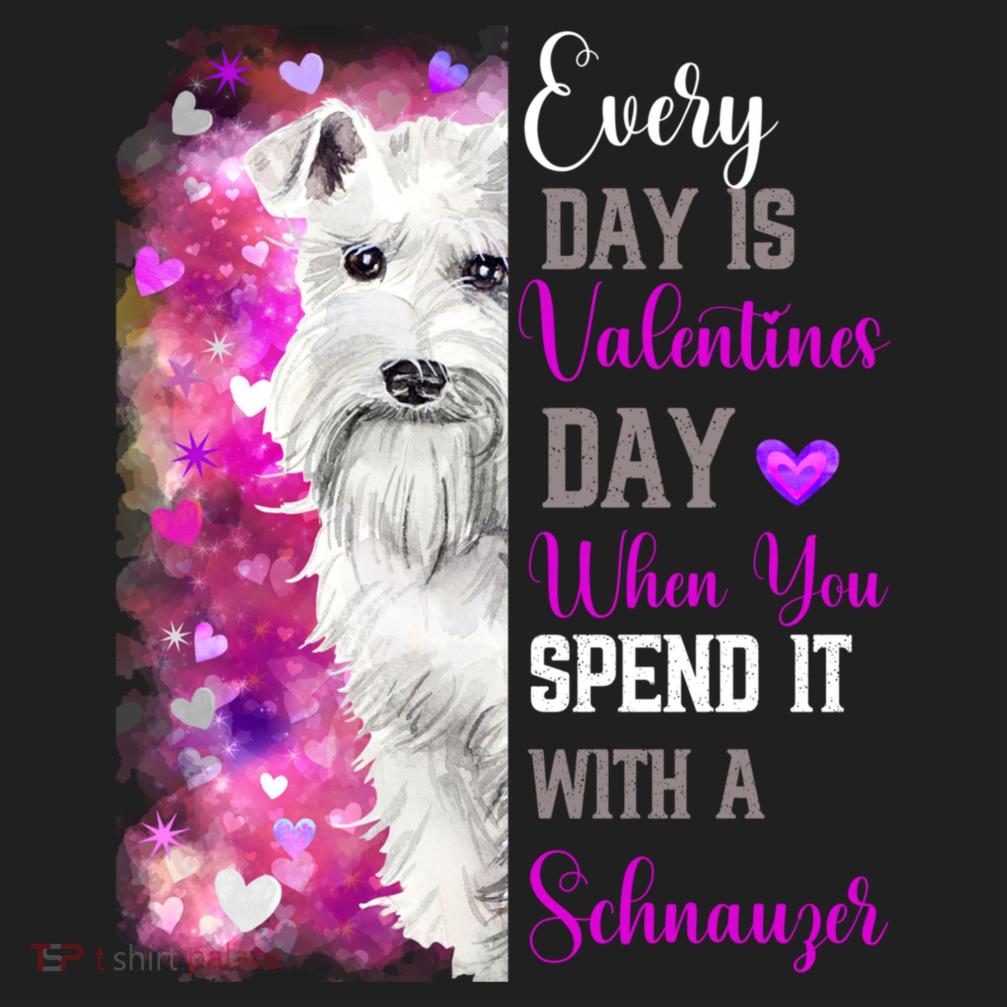 Miniature Schnauzer Mom Funny Valentines Day Dog Lovers Gift Hat