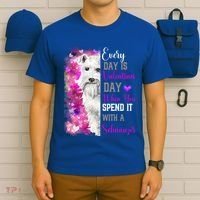 Miniature Schnauzer Mom Funny Valentines Day Dog Lovers Gift T-Shirt thumb 6