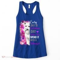 Miniature Schnauzer Mom Funny Valentines Day Dog Lovers Gift Women's Tank Top thumb 0