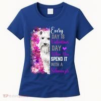 Miniature Schnauzer Mom Funny Valentines Day Dog Lovers Gift Women's T-Shirt thumb 0
