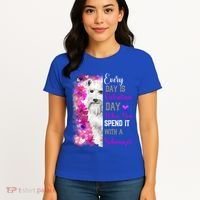 Miniature Schnauzer Mom Funny Valentines Day Dog Lovers Gift Women's T-Shirt thumb 4