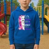 Miniature Schnauzer Mom Funny Valentines Day Dog Lovers Gift Kids Hoodie thumb 2