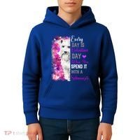 Miniature Schnauzer Mom Funny Valentines Day Dog Lovers Gift Kids Hoodie thumb 4