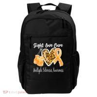 Multiple Sclerosis Ms Fight Love Cure Gift Backpack thumb 0