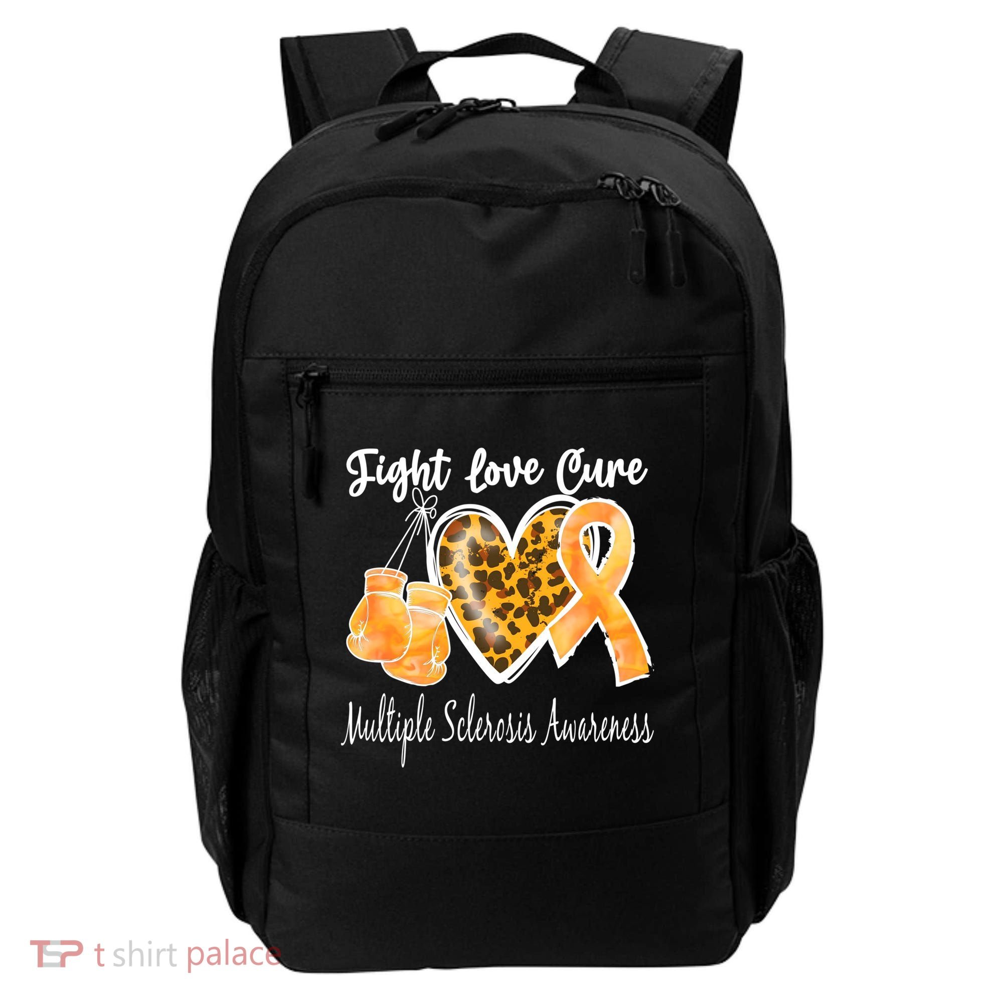Multiple Sclerosis Ms Fight Love Cure Gift Backpack