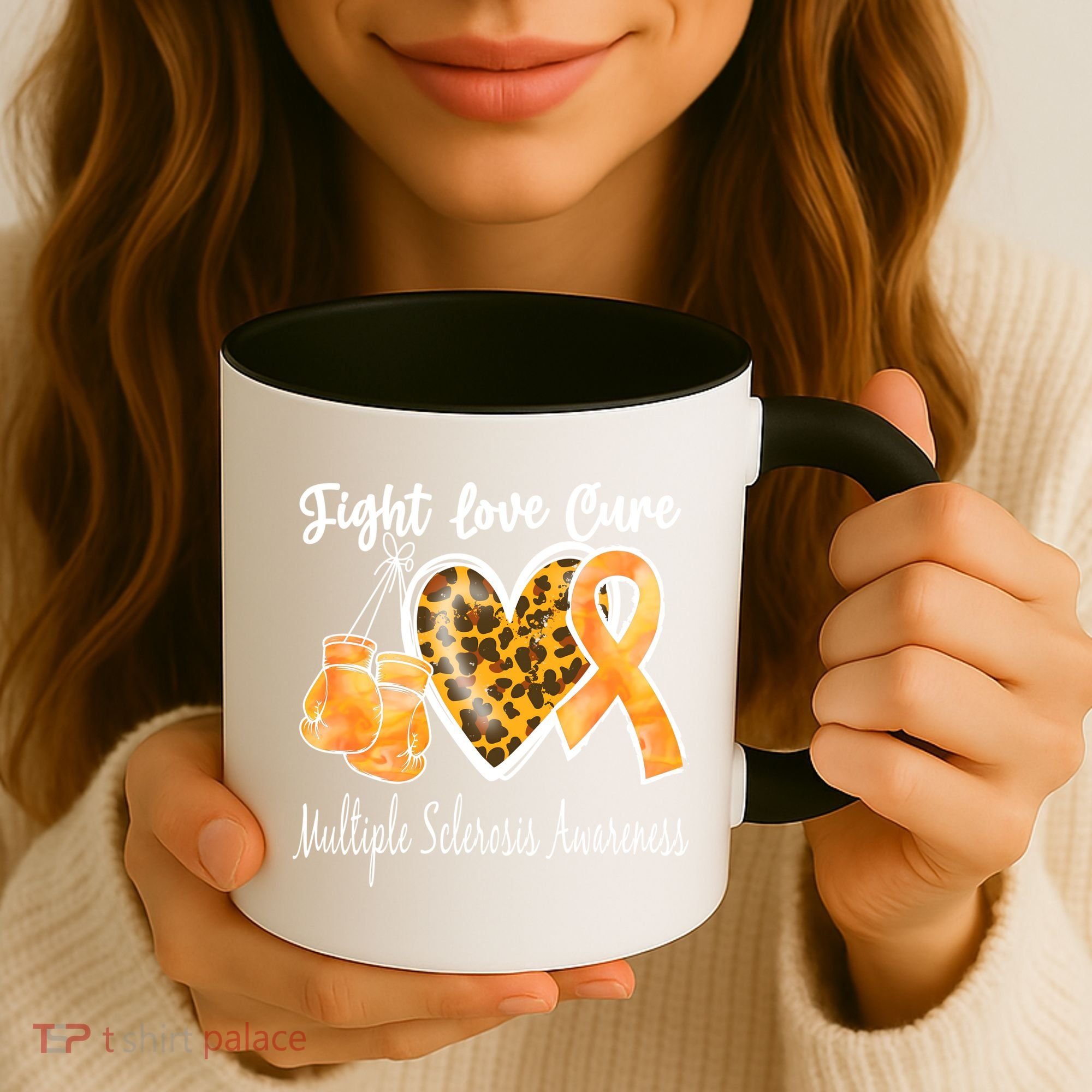 Multiple Sclerosis Ms Fight Love Cure Gift Coffee Mug