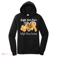 Multiple Sclerosis Ms Fight Love Cure Gift Women's Hoodie thumb 0