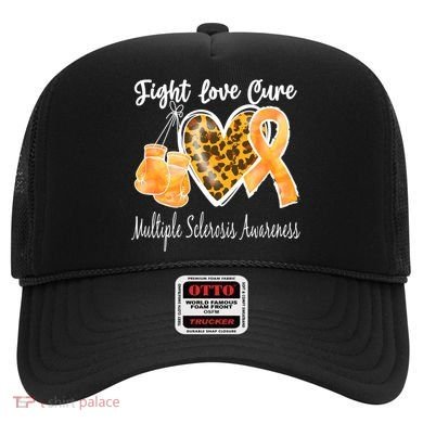 Multiple Sclerosis Ms Fight Love Cure Gift Hat