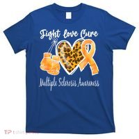 Multiple Sclerosis Ms Fight Love Cure Gift T-Shirt thumb 0