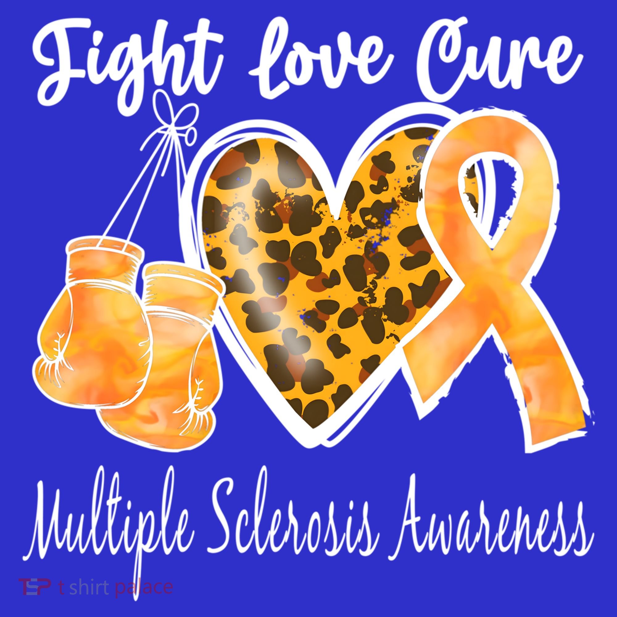 Multiple Sclerosis Ms Fight Love Cure Gift Button