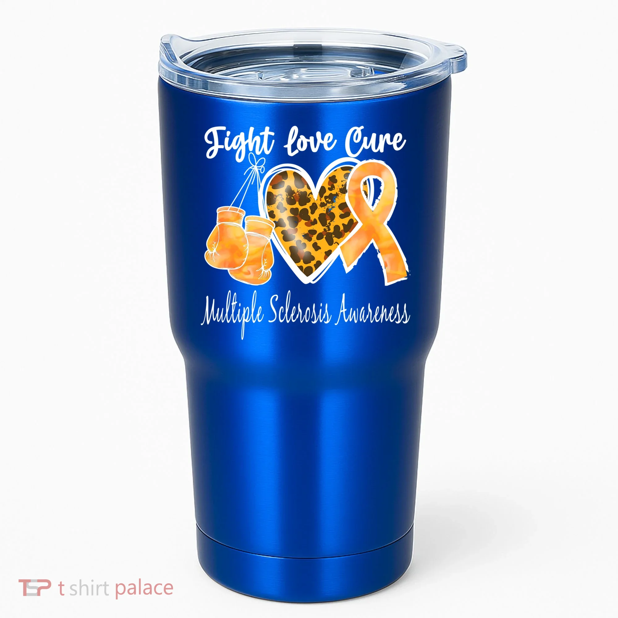 Multiple Sclerosis Ms Fight Love Cure Gift Tumbler