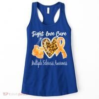 Multiple Sclerosis Ms Fight Love Cure Gift Women's Tank Top thumb 0