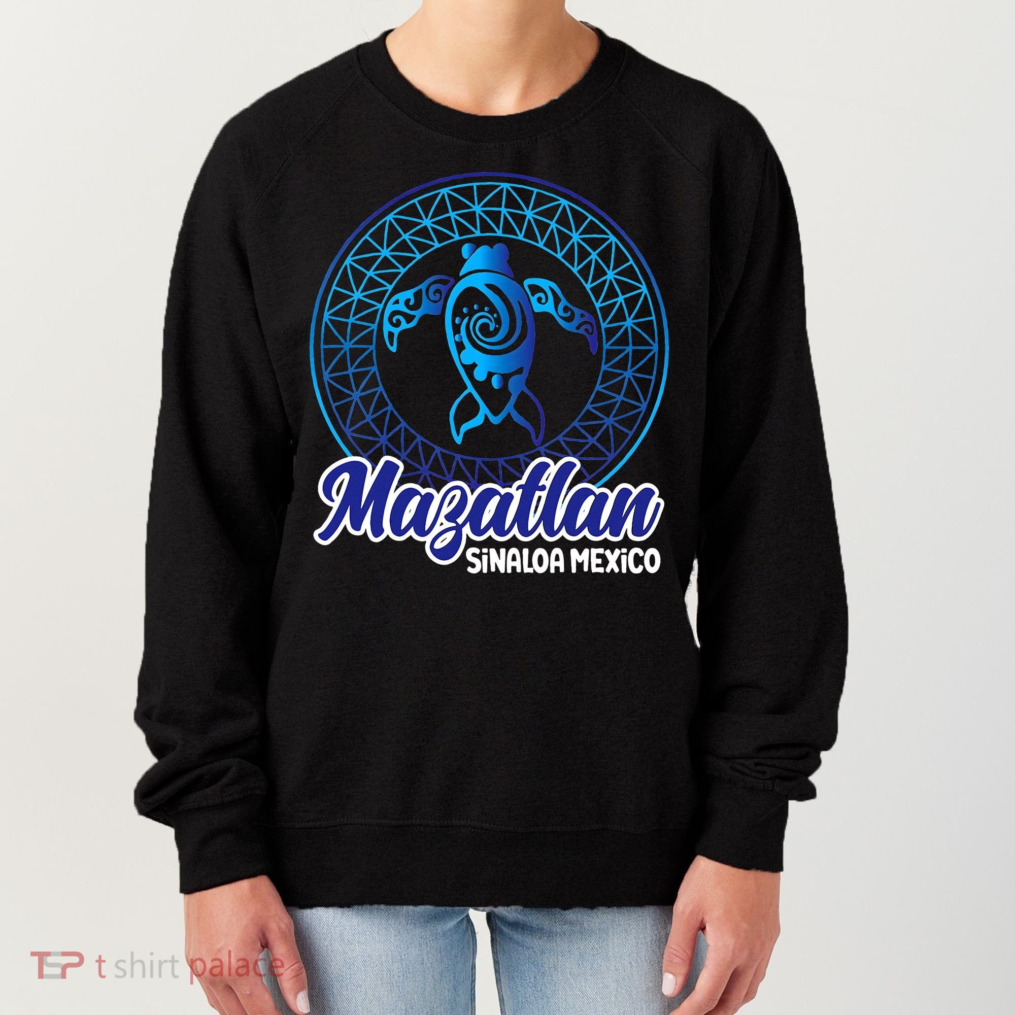 Mazatlan Sinaloa Mexico Souvenirs Baja California Turtles Women's Sweatshirt