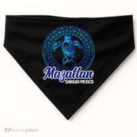 Mazatlan Sinaloa Mexico Souvenirs Baja California Turtles USA-Made Doggie Bandana thumb 0