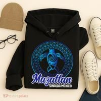 Mazatlan Sinaloa Mexico Souvenirs Baja California Turtles Hoodie thumb 4