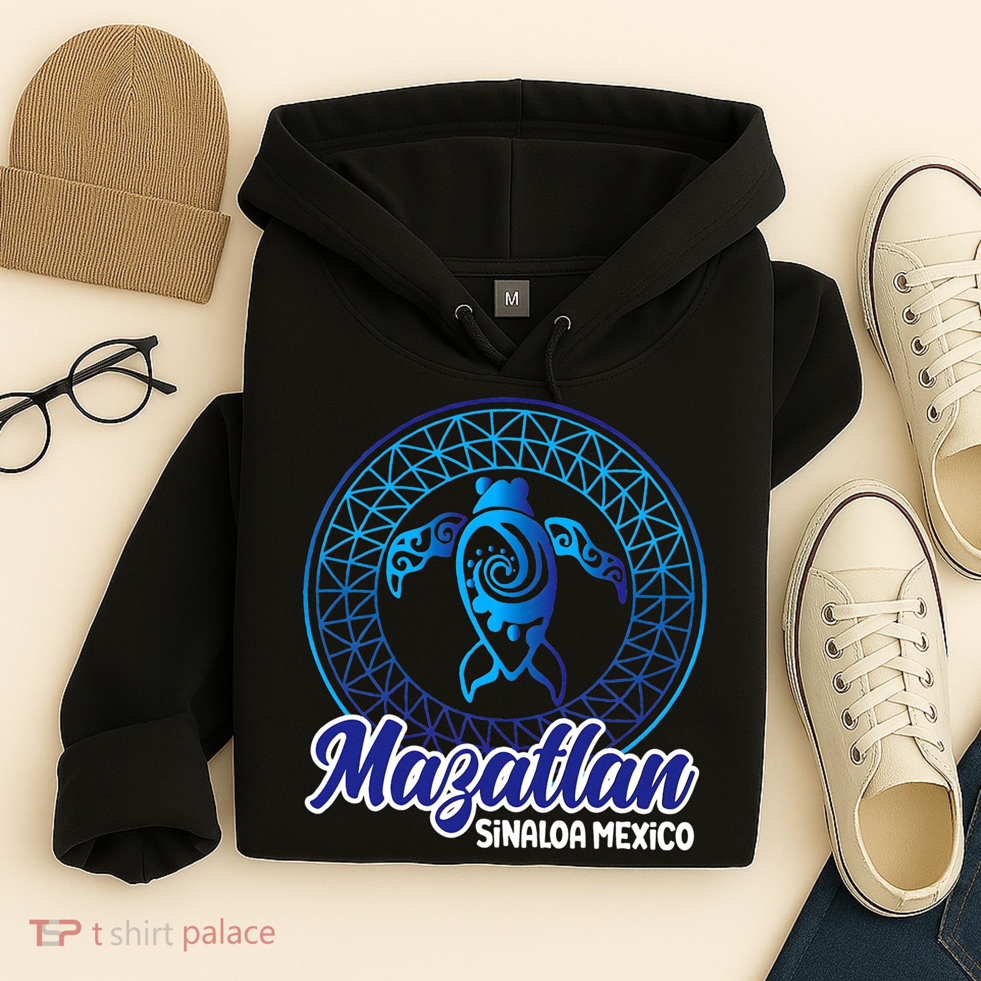Mazatlan Sinaloa Mexico Souvenirs Baja California Turtles Hoodie
