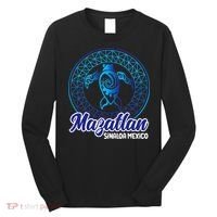 Mazatlan Sinaloa Mexico Souvenirs Baja California Turtles Long Sleeve Shirt thumb 0
