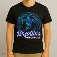 Mazatlan Sinaloa Mexico Souvenirs Baja California Turtles T-Shirt thumb 3
