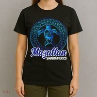 Mazatlan Sinaloa Mexico Souvenirs Baja California Turtles T-Shirt thumb 4
