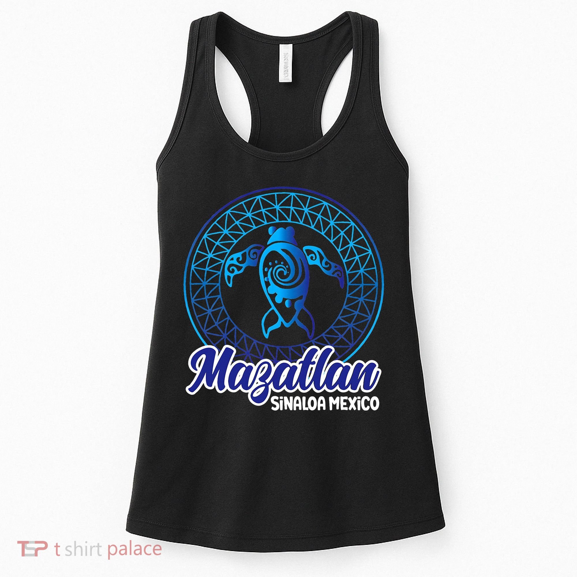 Mazatlan Sinaloa Mexico Souvenirs Baja California Turtles Women's Tank Top