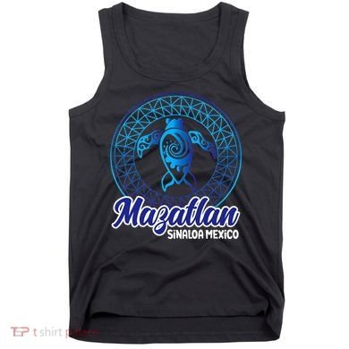 Mazatlan Sinaloa Mexico Souvenirs Baja California Turtles Tank Top