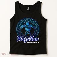 Mazatlan Sinaloa Mexico Souvenirs Baja California Turtles Tank Top thumb 2