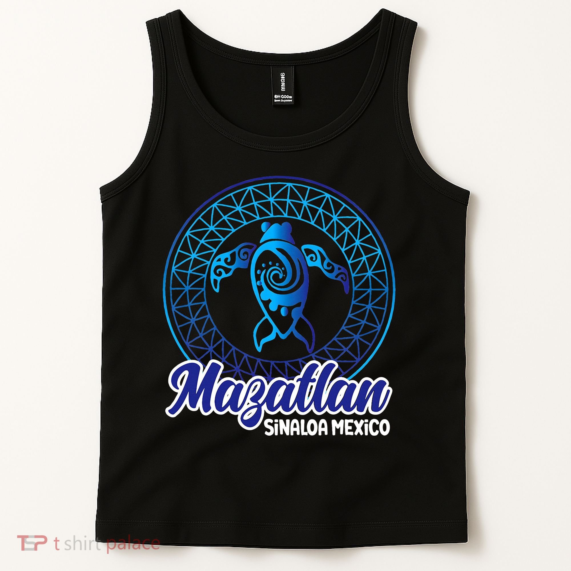 Mazatlan Sinaloa Mexico Souvenirs Baja California Turtles Tank Top