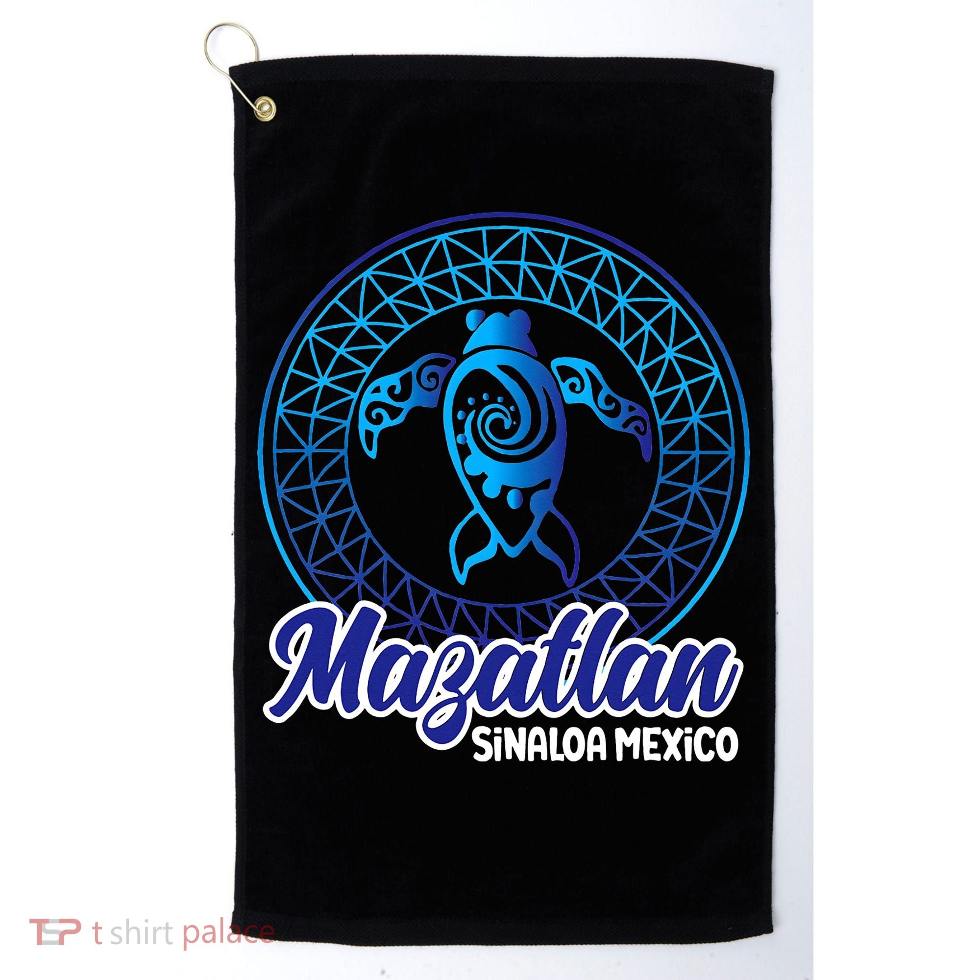 Mazatlan Sinaloa Mexico Souvenirs Baja California Turtles Golf Towel