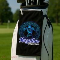 Mazatlan Sinaloa Mexico Souvenirs Baja California Turtles Golf Towel thumb 2